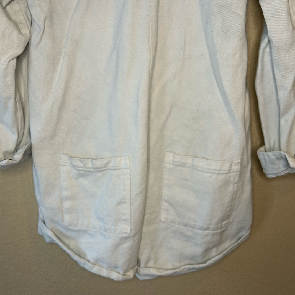 Show Me Your MuMu White Button-Up Romper - Picture 6 of 8
